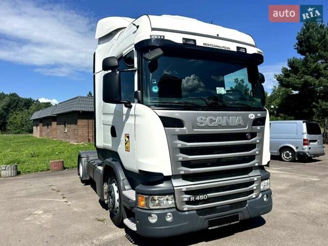 Білий Сканіа R 450, об'ємом двигуна 12.74 л та пробігом 758 тис. км за 36000 $, фото 17 на Automoto.ua