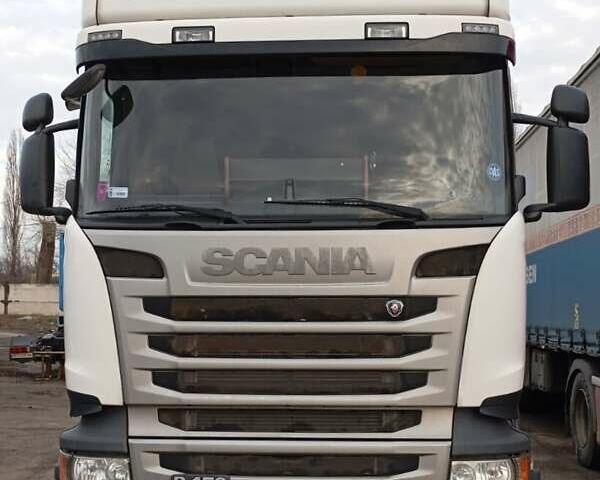 Белый Сканиа R 450, объемом двигателя 12.74 л и пробегом 850 тыс. км за 35000 $, фото 3 на Automoto.ua