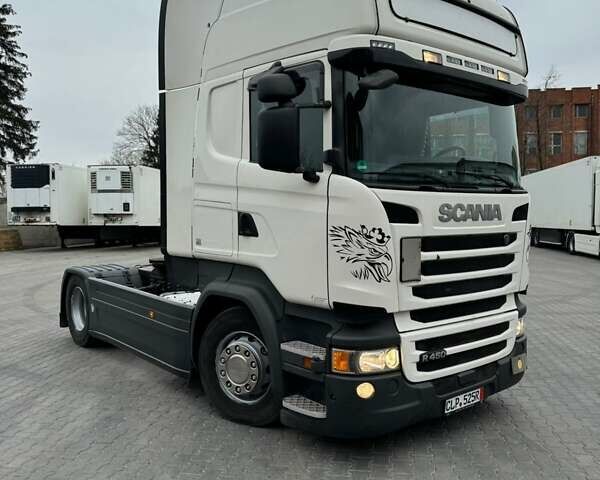 Белый Сканиа R 450, объемом двигателя 13 л и пробегом 990 тыс. км за 27500 $, фото 1 на Automoto.ua