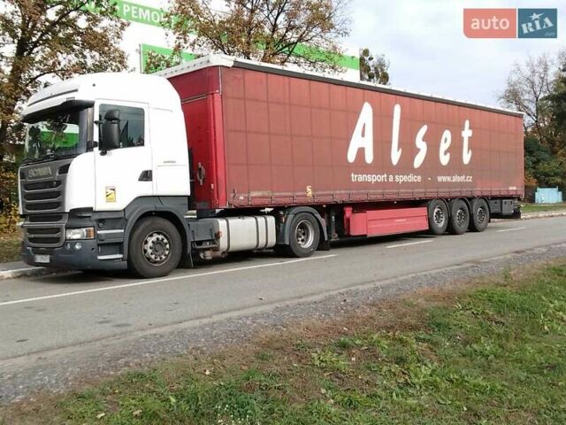 Белый Сканиа R 450, объемом двигателя 12.74 л и пробегом 937 тыс. км за 30500 $, фото 12 на Automoto.ua