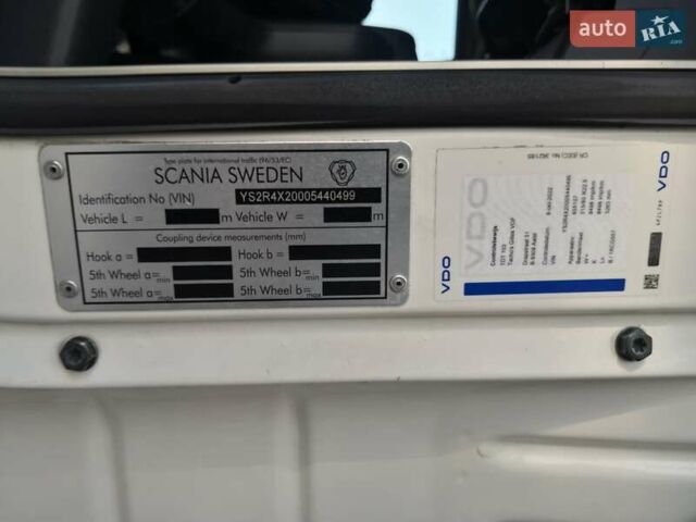 Белый Сканиа R 450, объемом двигателя 12.74 л и пробегом 829 тыс. км за 41177 $, фото 31 на Automoto.ua