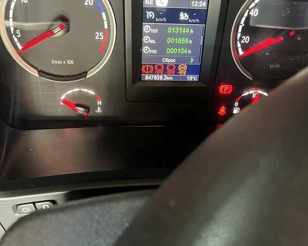 Белый Сканиа R 450, объемом двигателя 12.74 л и пробегом 850 тыс. км за 35000 $, фото 8 на Automoto.ua