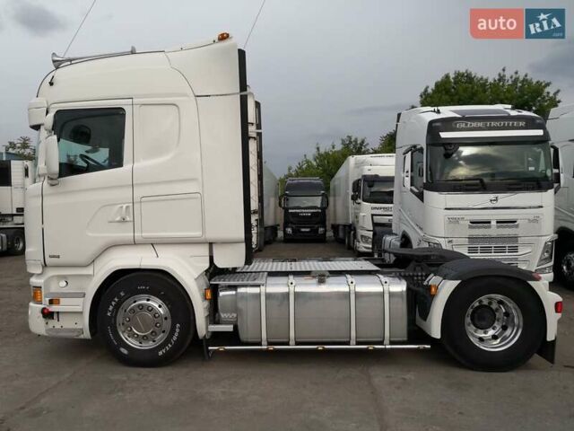 Белый Сканиа R 450, объемом двигателя 12.74 л и пробегом 829 тыс. км за 38338 $, фото 2 на Automoto.ua