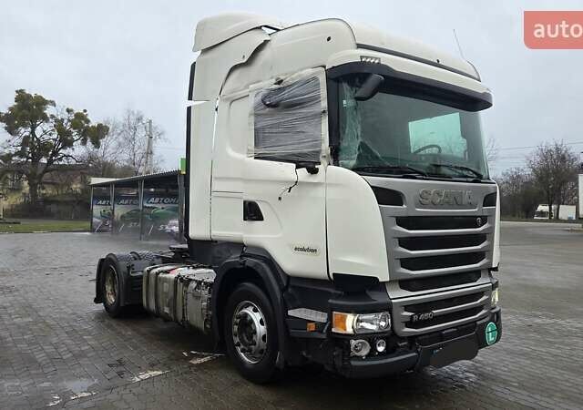 Белый Сканиа R 450, объемом двигателя 12.7 л и пробегом 860 тыс. км за 19200 $, фото 15 на Automoto.ua
