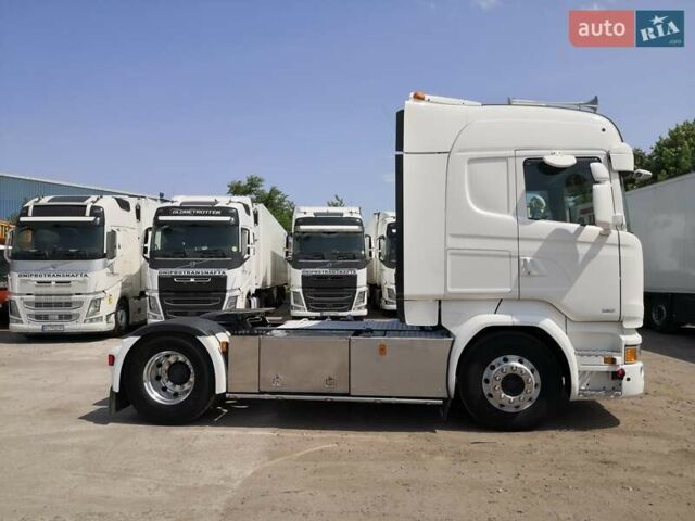 Белый Сканиа R 450, объемом двигателя 12.74 л и пробегом 829 тыс. км за 41177 $, фото 3 на Automoto.ua