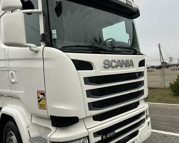 Белый Сканиа R 450, объемом двигателя 12 л и пробегом 800 тыс. км за 28888 $, фото 14 на Automoto.ua