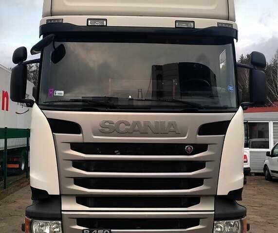 Белый Сканиа R 450, объемом двигателя 12.74 л и пробегом 850 тыс. км за 35000 $, фото 4 на Automoto.ua
