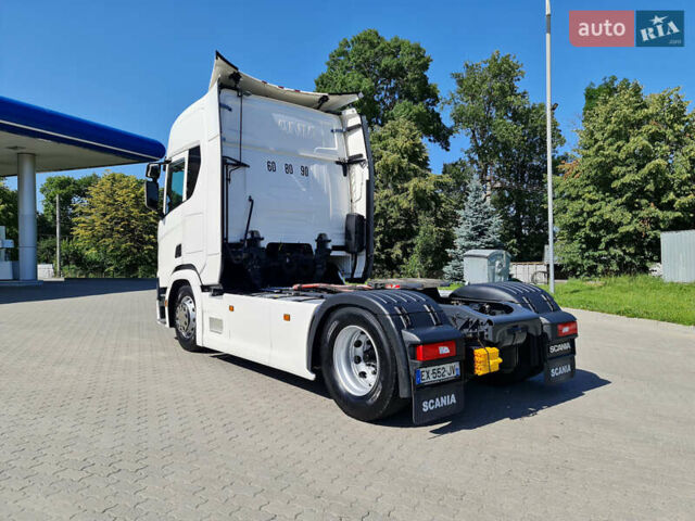 Белый Сканиа R 450, объемом двигателя 12.7 л и пробегом 673 тыс. км за 58800 $, фото 3 на Automoto.ua