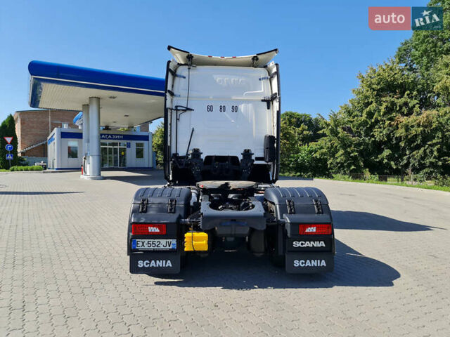 Белый Сканиа R 450, объемом двигателя 12.7 л и пробегом 673 тыс. км за 58800 $, фото 4 на Automoto.ua