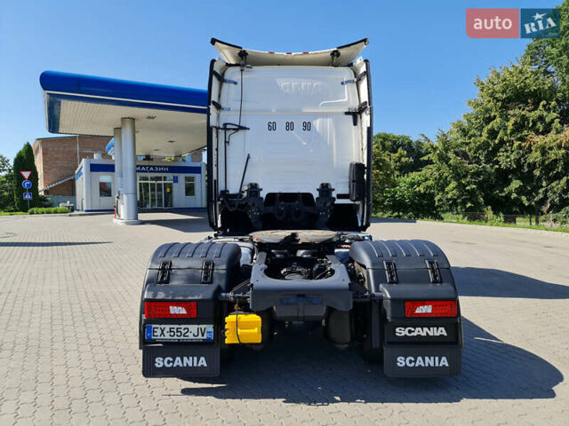 Белый Сканиа R 450, объемом двигателя 12.7 л и пробегом 673 тыс. км за 58800 $, фото 5 на Automoto.ua
