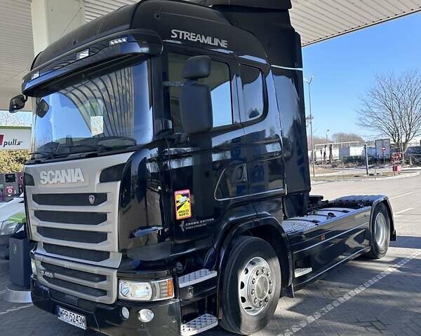 Черный Сканиа R 450, объемом двигателя 12.74 л и пробегом 630 тыс. км за 107000 $, фото 7 на Automoto.ua