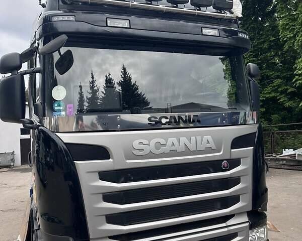 Черный Сканиа R 450, объемом двигателя 12.74 л и пробегом 630 тыс. км за 107000 $, фото 8 на Automoto.ua