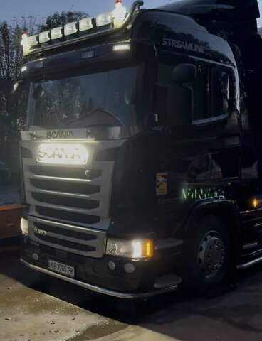 Черный Сканиа R 450, объемом двигателя 12.74 л и пробегом 630 тыс. км за 107000 $, фото 2 на Automoto.ua