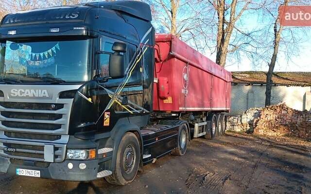 Чорний Сканіа R 450, об'ємом двигуна 12.74 л та пробігом 850 тис. км за 37000 $, фото 2 на Automoto.ua