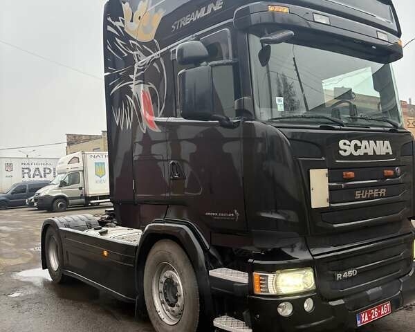 Черный Сканиа R 450, объемом двигателя 12.7 л и пробегом 803 тыс. км за 38646 $, фото 19 на Automoto.ua
