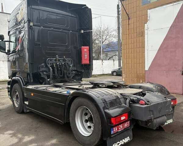 Черный Сканиа R 450, объемом двигателя 12.7 л и пробегом 803 тыс. км за 38646 $, фото 16 на Automoto.ua
