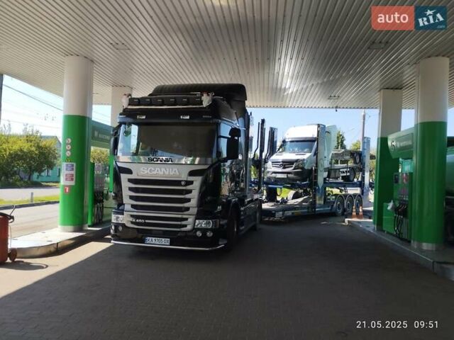 Черный Сканиа R 450, объемом двигателя 12.74 л и пробегом 676 тыс. км за 117000 $, фото 1 на Automoto.ua