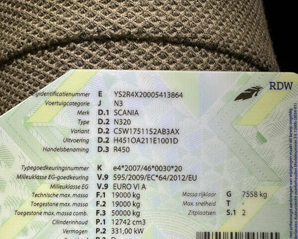 Красный Сканиа R 450, объемом двигателя 12.7 л и пробегом 990 тыс. км за 33900 $, фото 69 на Automoto.ua