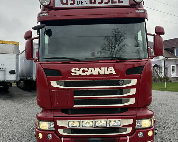Красный Сканиа R 450, объемом двигателя 12.7 л и пробегом 990 тыс. км за 33900 $, фото 1 на Automoto.ua
