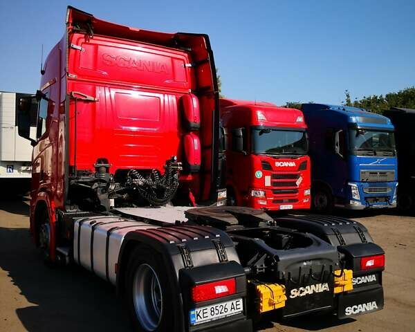 Красный Сканиа R 450, объемом двигателя 12.74 л и пробегом 722 тыс. км за 52570 $, фото 3 на Automoto.ua