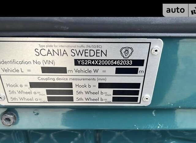 Сканіа R 450, об'ємом двигуна 0 л та пробігом 890 тис. км за 55000 $, фото 25 на Automoto.ua