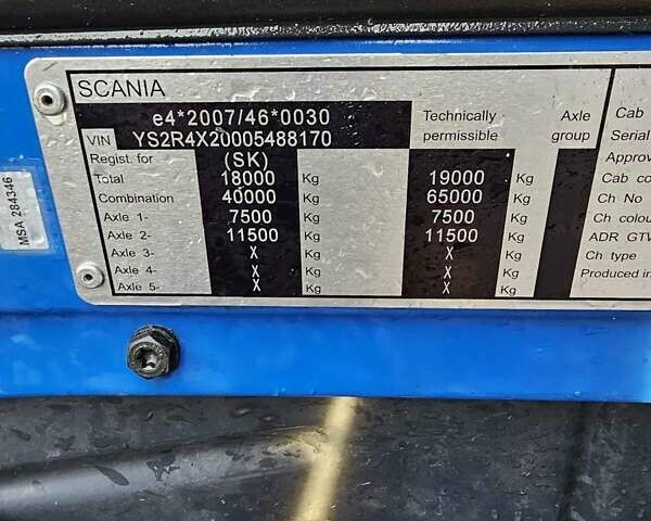 Сканіа R 450, об'ємом двигуна 0 л та пробігом 848 тис. км за 35920 $, фото 27 на Automoto.ua