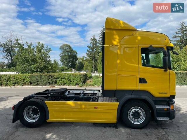 Желтый Сканиа R 450, объемом двигателя 12.74 л и пробегом 861 тыс. км за 33000 $, фото 7 на Automoto.ua