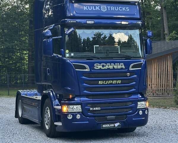 Синий Сканиа R 450, объемом двигателя 0 л и пробегом 990 тыс. км за 39949 $, фото 1 на Automoto.ua