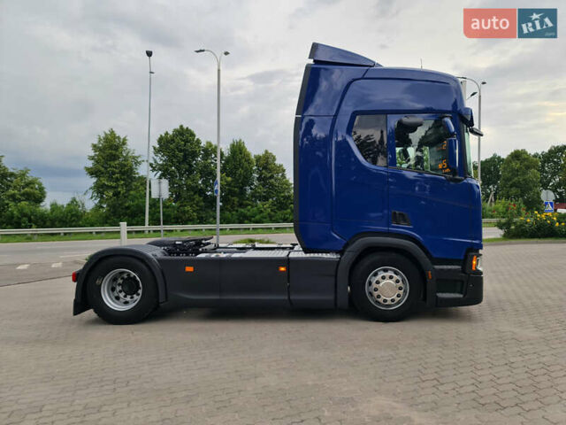 Синий Сканиа R 450, объемом двигателя 12.7 л и пробегом 811 тыс. км за 56900 $, фото 7 на Automoto.ua