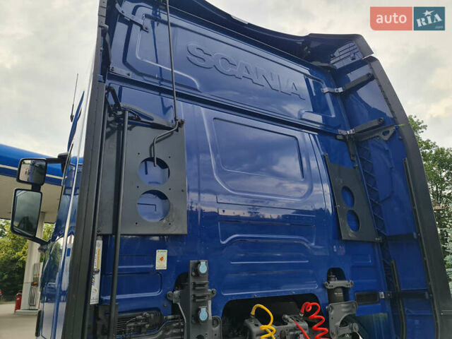 Синий Сканиа R 450, объемом двигателя 12.7 л и пробегом 811 тыс. км за 56900 $, фото 11 на Automoto.ua