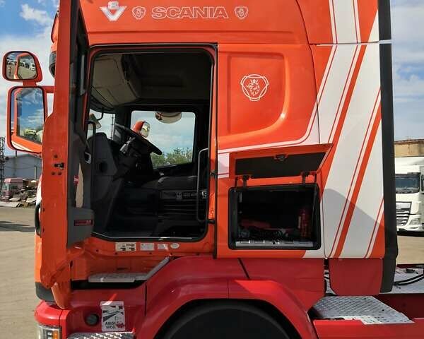 Оранжевый Сканиа R 450, объемом двигателя 12.74 л и пробегом 860 тыс. км за 47954 $, фото 12 на Automoto.ua