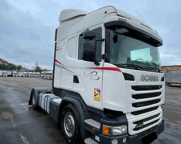 Белый Сканиа R 490, объемом двигателя 12.74 л и пробегом 812 тыс. км за 27700 $, фото 1 на Automoto.ua