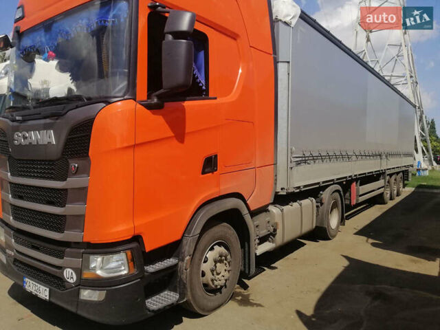 Оранжевый Сканиа S 450, объемом двигателя 12.7 л и пробегом 180 тыс. км за 95000 $, фото 1 на Automoto.ua