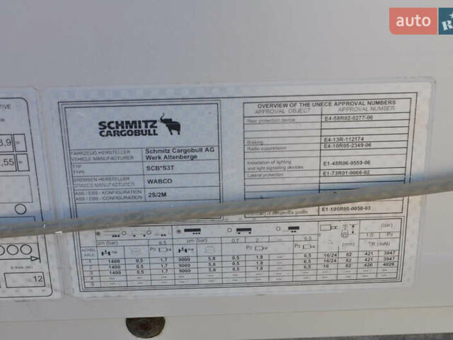 Шмітц Каргобулл САФ, об'ємом двигуна 0 л та пробігом 350 тис. км за 18000 $, фото 21 на Automoto.ua