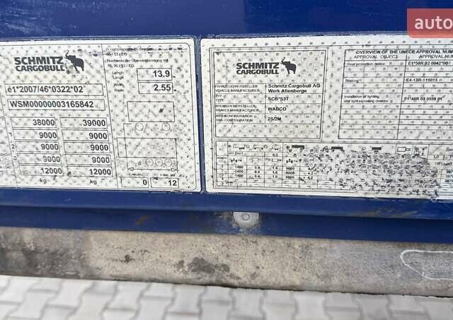 Синій Шмітц Каргобулл САФ, об'ємом двигуна 0 л та пробігом 351 тис. км за 14500 $, фото 7 на Automoto.ua