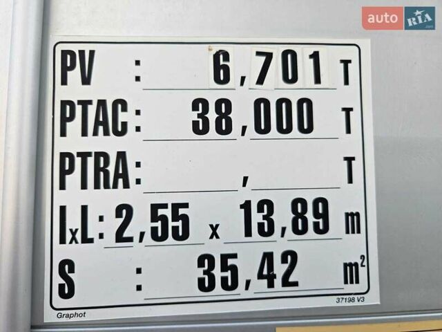 Серый Шмитц Каргобулл Cargobull, объемом двигателя 0 л и пробегом 450 тыс. км за 13500 $, фото 23 на Automoto.ua