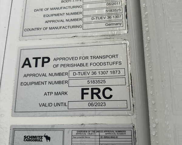 Білий Шмітц Каргобулл SCB S3B, об'ємом двигуна 0 л та пробігом 200 тис. км за 30792 $, фото 27 на Automoto.ua