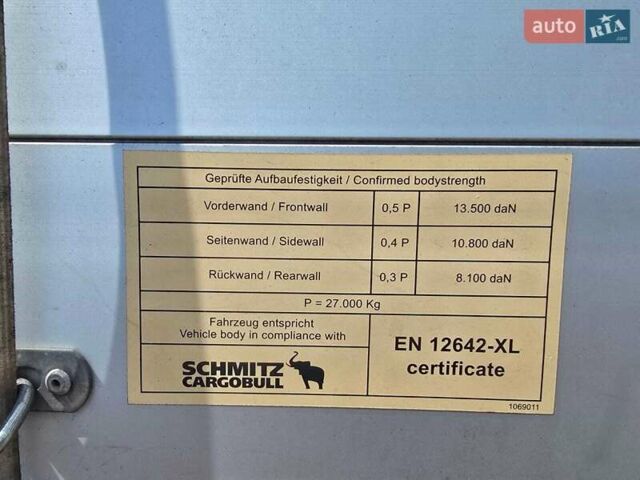 Черный Шмитц Каргобулл SCB S3T, объемом двигателя 0 л и пробегом 100 тыс. км за 17150 $, фото 31 на Automoto.ua