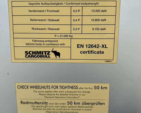 Шмітц Каргобулл SCB S3T, об'ємом двигуна 0 л та пробігом 100 тис. км за 16900 $, фото 3 на Automoto.ua