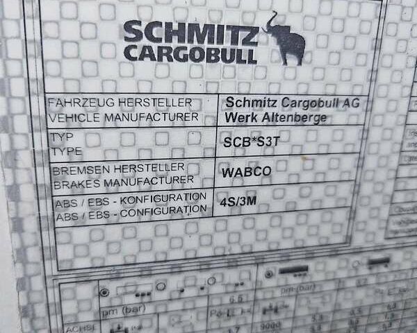 Шмитц Каргобулл SCB S3T, объемом двигателя 0 л и пробегом 300 тыс. км за 14995 $, фото 23 на Automoto.ua