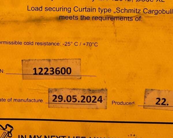 Шмитц Каргобулл SCB S3T, объемом двигателя 0 л и пробегом 73 тыс. км за 15599 $, фото 10 на Automoto.ua