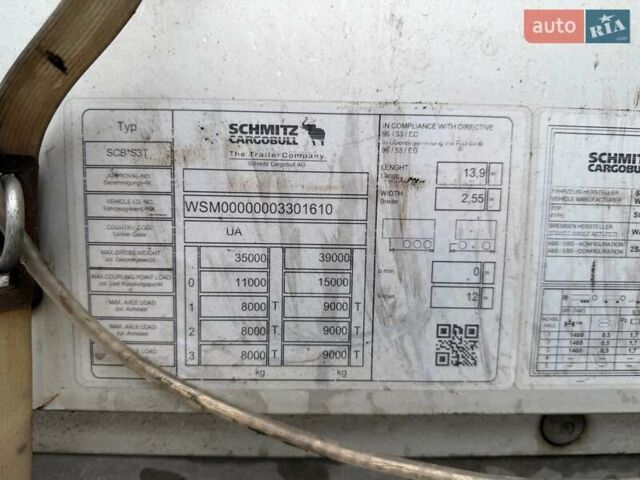 Серый Шмитц Каргобулл SCS, объемом двигателя 0 л и пробегом 665 тыс. км за 17900 $, фото 18 на Automoto.ua