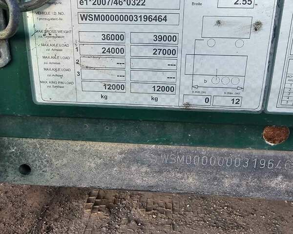 Шмітц Каргобулл SCS 24/L, об'ємом двигуна 0 л та пробігом 100 тис. км за 10536 $, фото 16 на Automoto.ua