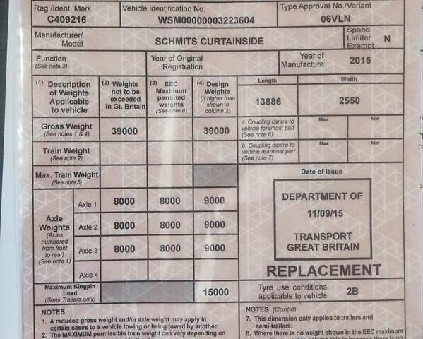 Шмитц Каргобулл SCS 24/L, объемом двигателя 0 л и пробегом 0 тыс. км за 13900 $, фото 45 на Automoto.ua