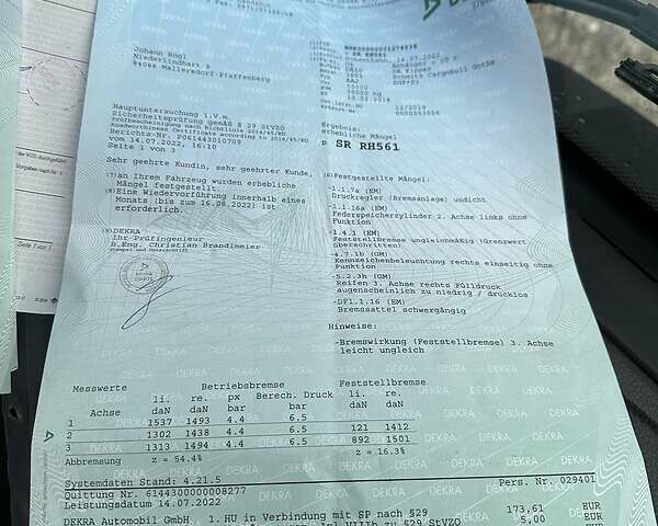 Синий Шмитц Каргобулл SKI, объемом двигателя 0 л и пробегом 777 тыс. км за 35800 $, фото 15 на Automoto.ua