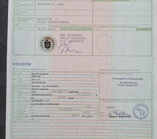 Чорний Шмітц Каргобулл SKO, об'ємом двигуна 0 л та пробігом 1 тис. км за 13600 $, фото 20 на Automoto.ua