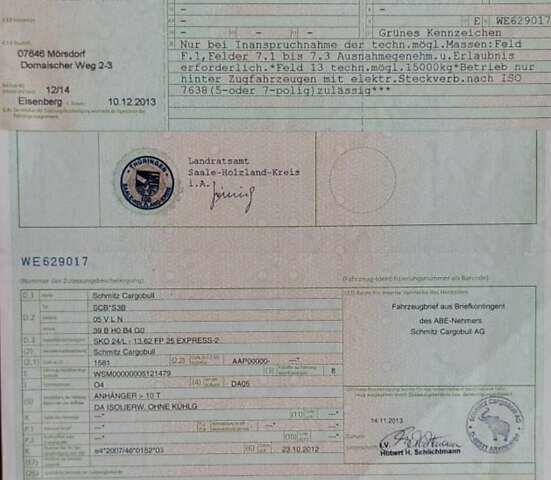 Білий Шмітц Каргобулл SKO 24, об'ємом двигуна 0 л та пробігом 50 тис. км за 12900 $, фото 21 на Automoto.ua