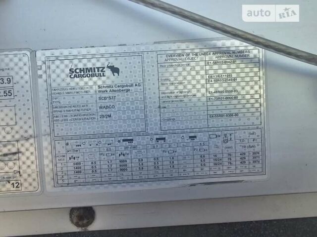 Шмитз SCB, объемом двигателя 0 л и пробегом 150 тыс. км за 16800 $, фото 34 на Automoto.ua