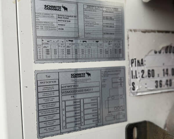 Шмитз SCS 24, объемом двигателя 0 л и пробегом 416 тыс. км за 33000 $, фото 4 на Automoto.ua