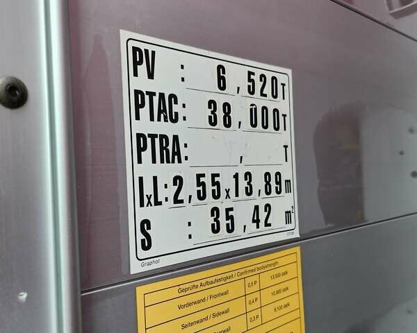 Чорний Шмітз СКІ, об'ємом двигуна 0 л та пробігом 123 тис. км за 13500 $, фото 4 на Automoto.ua